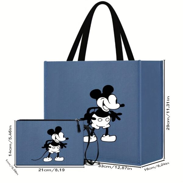 2-Piece Cartoon Print Ladies Bag Set - Image 7