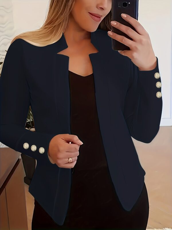 Blazer for Women, Long Sleeve Button - Image 8