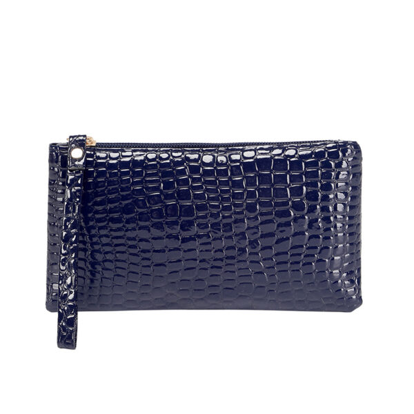 Clutch Bag, Trendy Square Handbag Faux Leather Coin Purse - Image 19