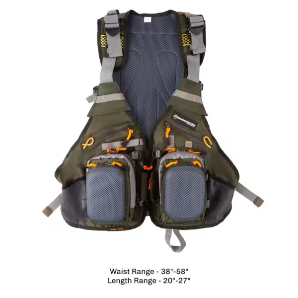 16-Pocket Lightweight Tackle Fishing Vest - Image 2