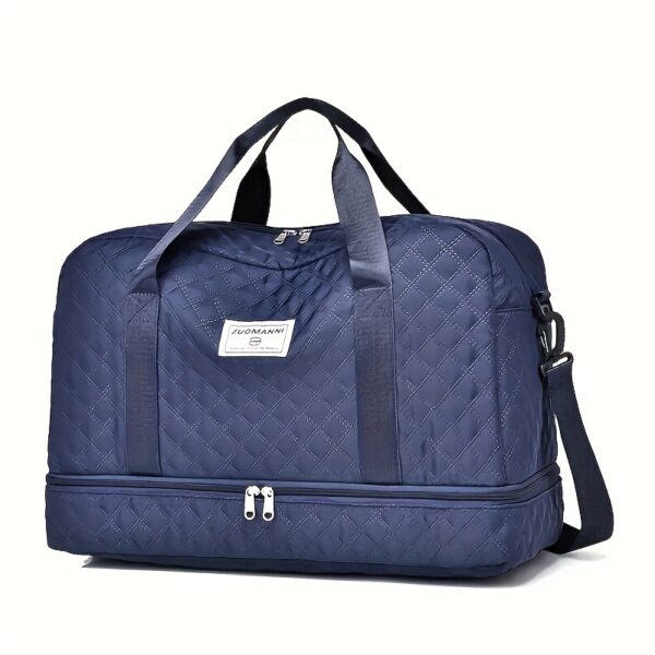 Luxury Large Capacity Travel Duffel Bag with Dry/Wet Separation - Image 14