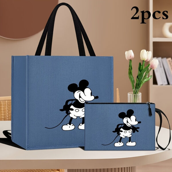 2-Piece Cartoon Print Ladies Bag Set - Image 5