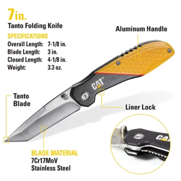 CAT® 3 Piece 13-In-1 Multi-Tool and Pocket Knives Gift Box Set - Image 5