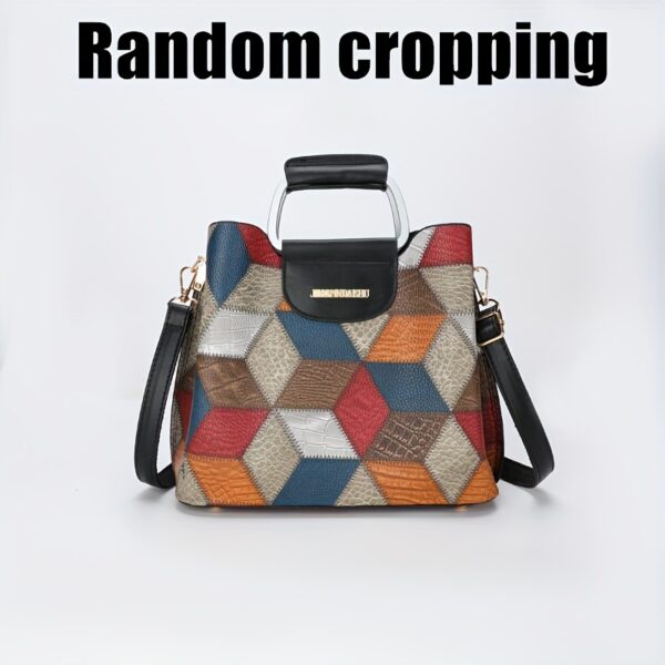 Retro-Style PU Leather Crossbody Bag for Women - Image 19