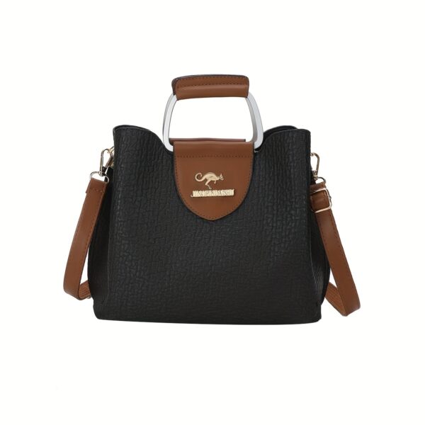 Retro-Style PU Leather Crossbody Bag for Women - Image 5