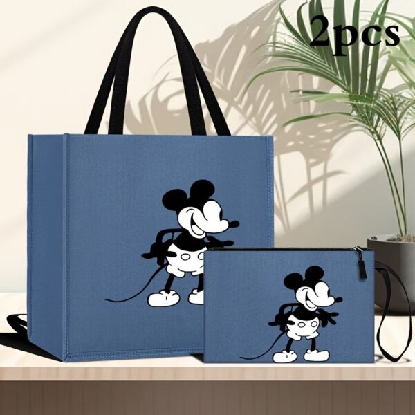 2-Piece Cartoon Print Ladies Bag Set - Image 11