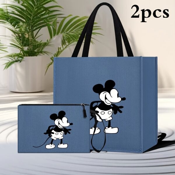 2-Piece Cartoon Print Ladies Bag Set - Image 10